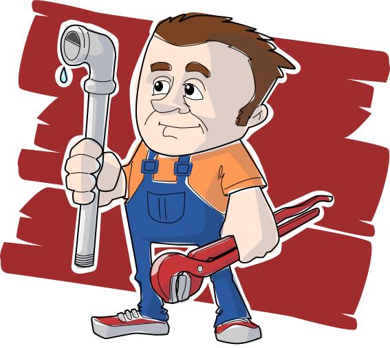 Plumber vector image