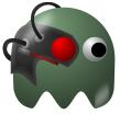 Funny green Monster
