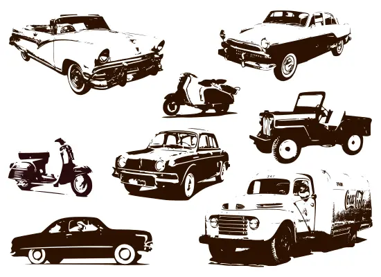 Antique cars