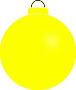 Simple yellow ball
