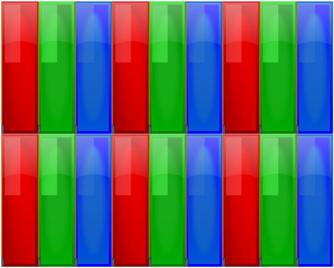 LCD dots