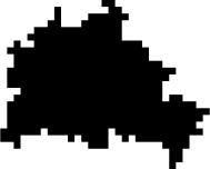 Pixel Berlin outline
