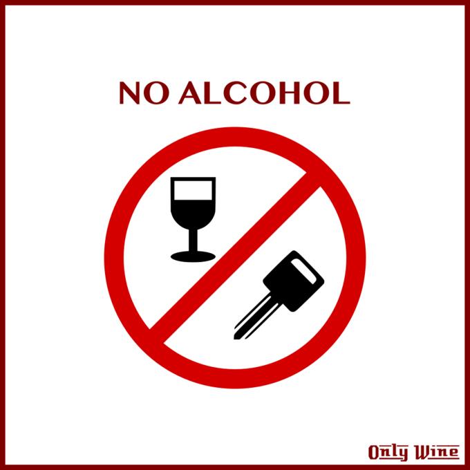 No drinking and driving