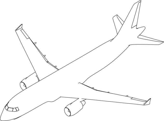 Airplane illustration