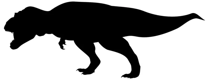 Tyrannosaurus Rex silhouette