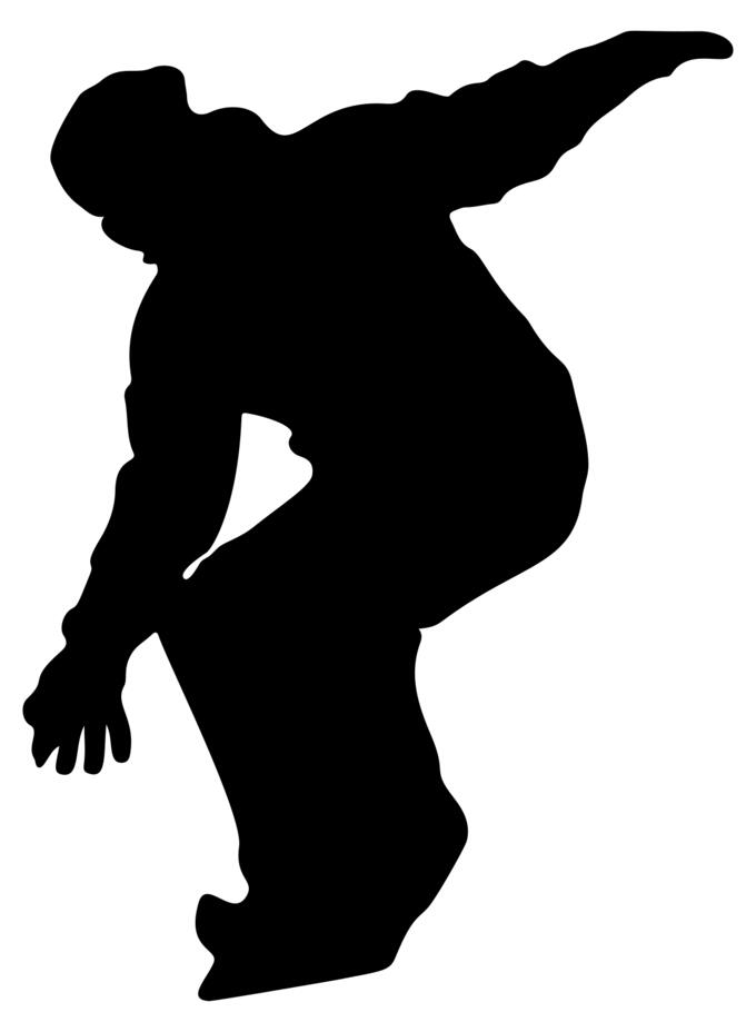 Snowboarder Silhouette