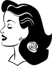 Woman's profile