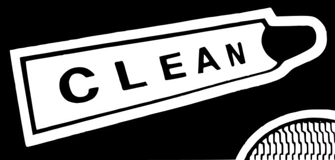 Clean cream icon