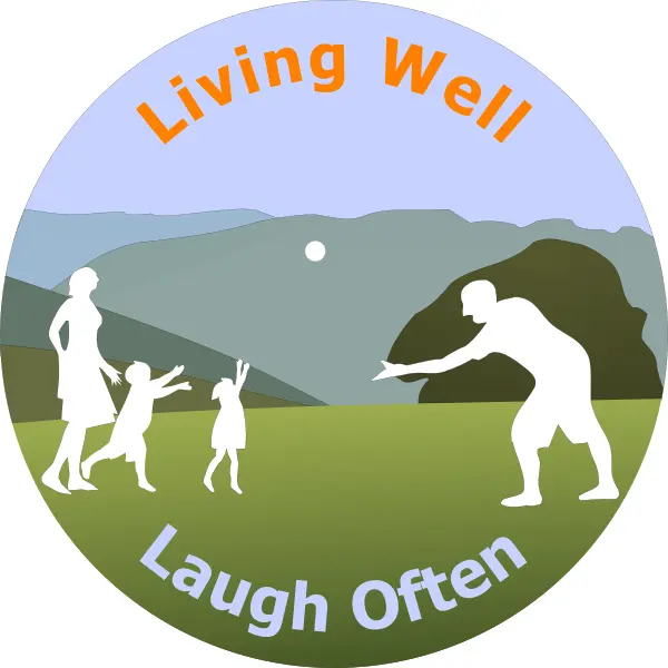 Living Well Laugh Often Logo