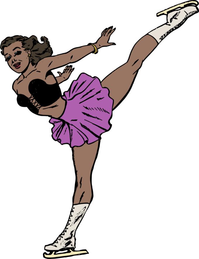 Ice skater image