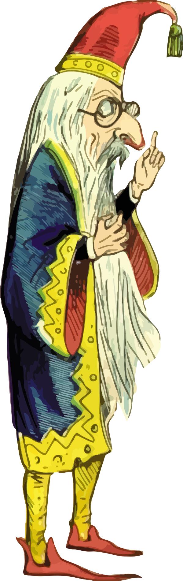 Wizard's drawing