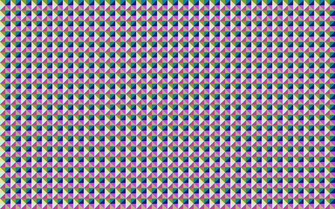 Seamless triangular colored pattern