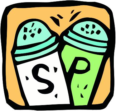 Salt and pepper symbols