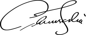 Antonin Scalia signature