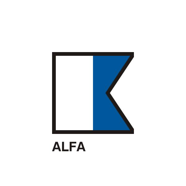 International naval flag icon