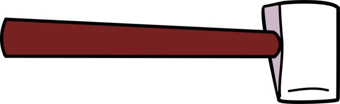 Hatchet clip art image