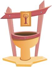 Pink shrine