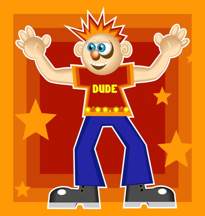 Cartoon dude image
