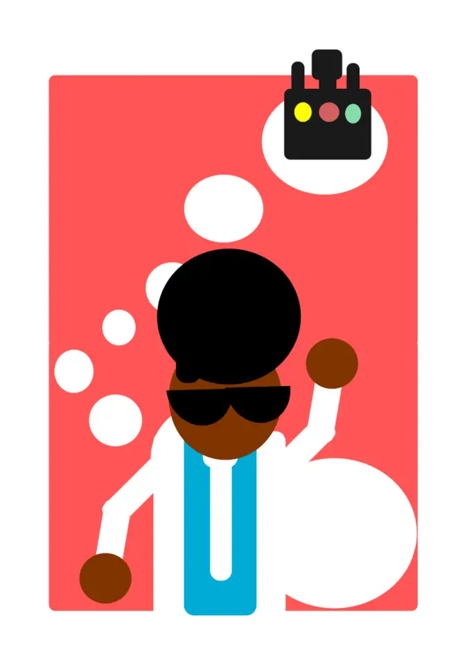 Disco dude