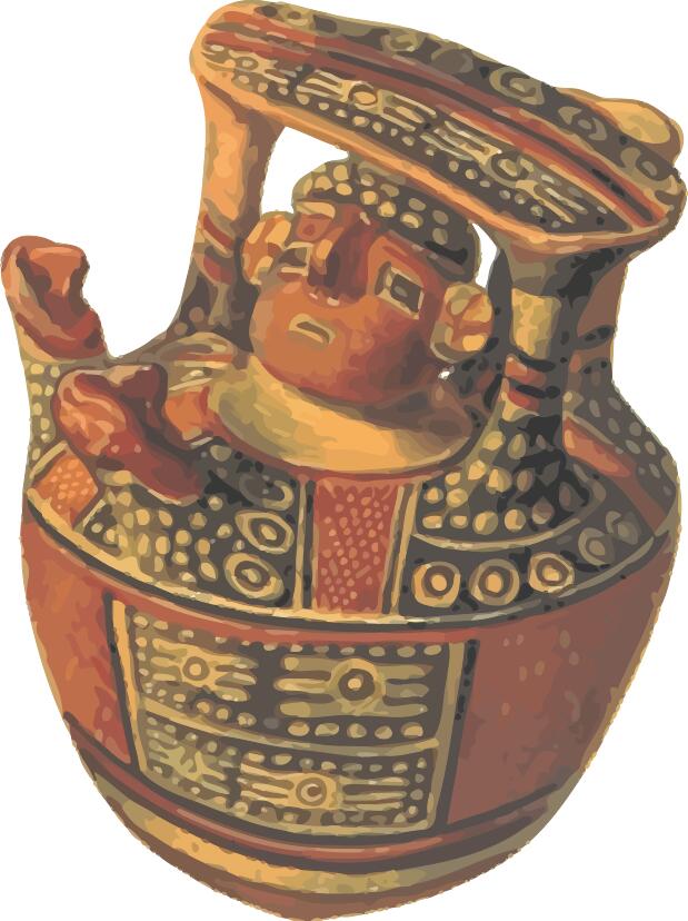 Old American clay