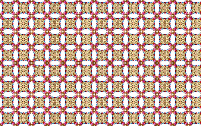 Flowery colorful pattern