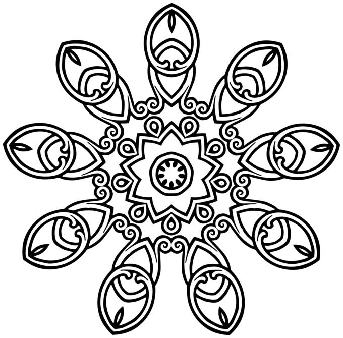 Flowery decoration