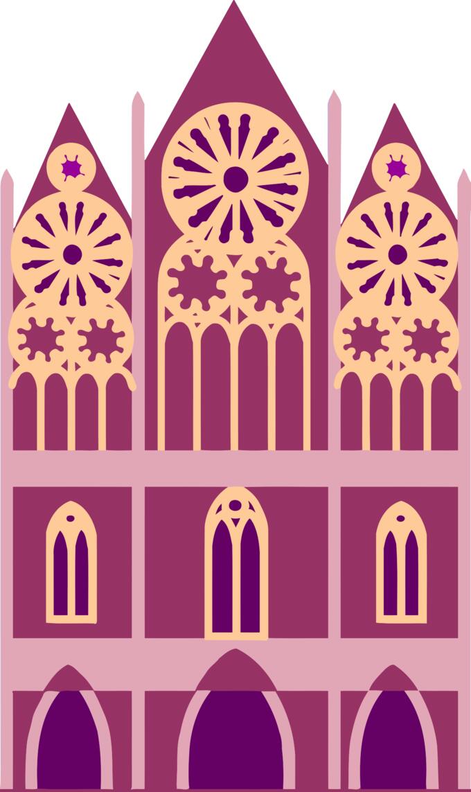 Pinkish castle