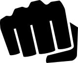 Punching fist