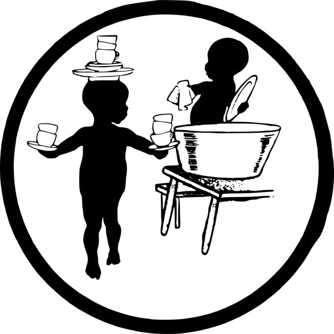 Kids doing chores