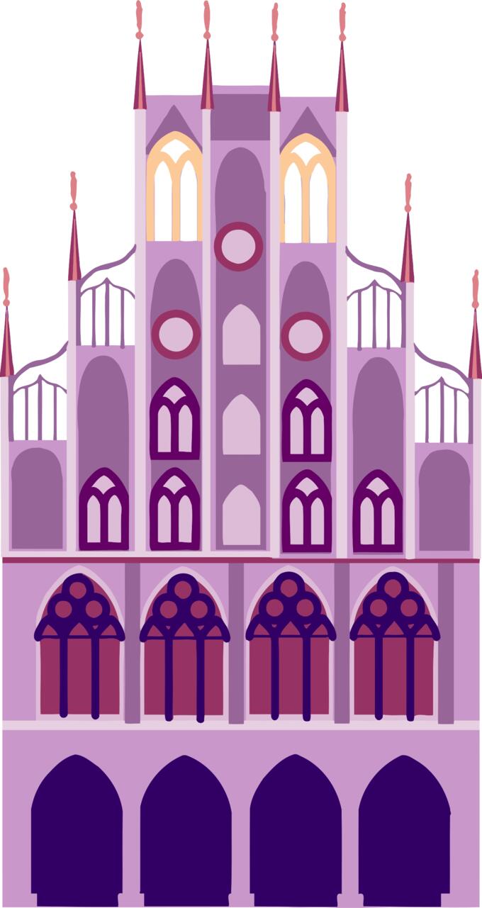 Storybook pink castle