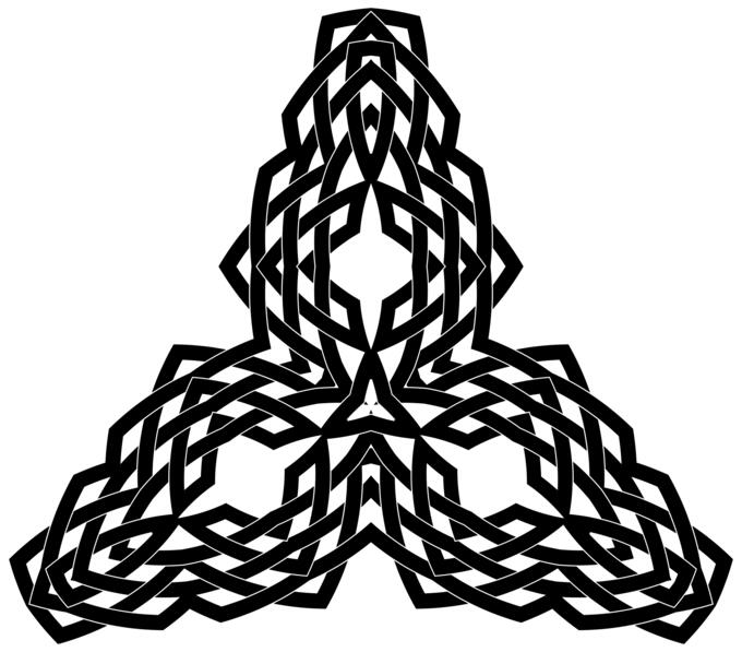 Interlocking triangle