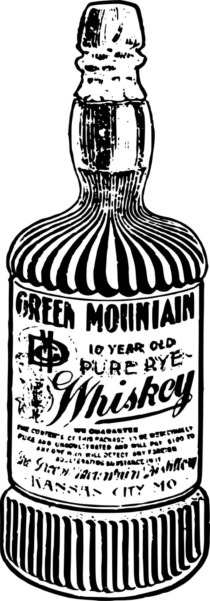 Whisky bottle