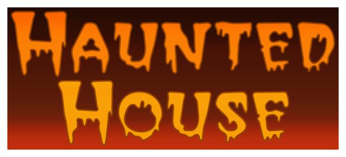 ''Haunted house'' typography