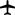 Black airport icon