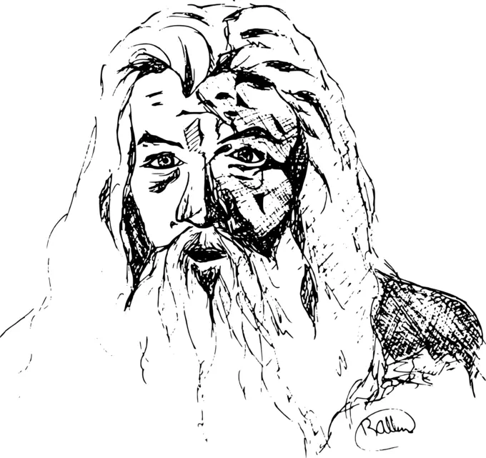 Gandalf's drawing