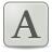 Letter font