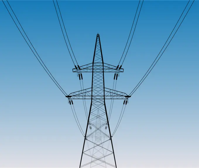 Overhead power line