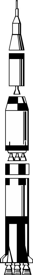 Dismantled rocket