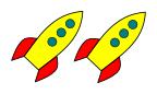 Two rockets