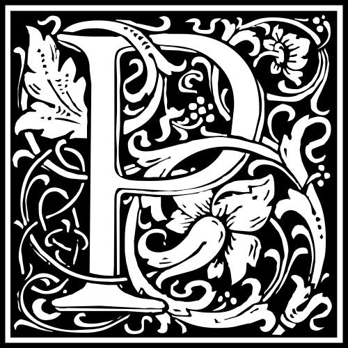 Letter P