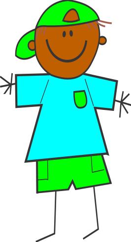 Cartoon boy sketch