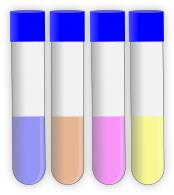 Colorful test tubes