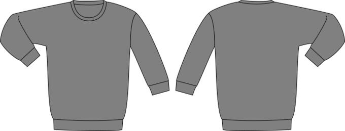 Sweatshirt template