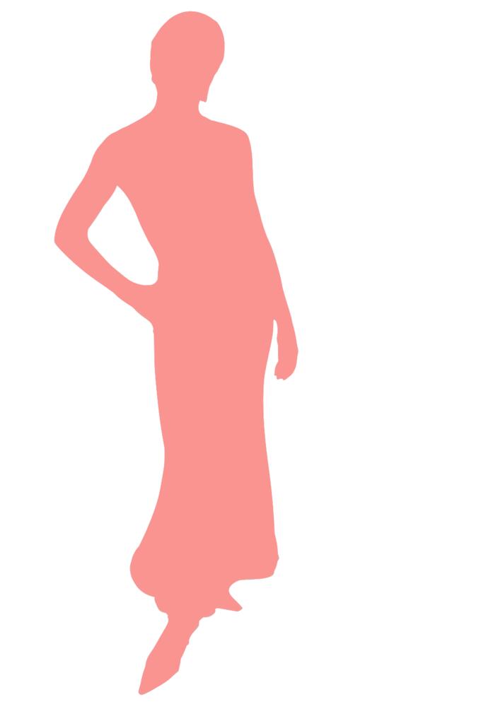 Girl in long skirt