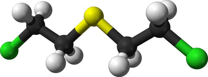 Chemical warfare agent molecule