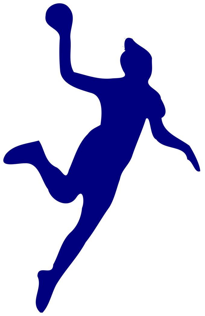 Woman with ball