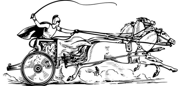Roman chariot image
