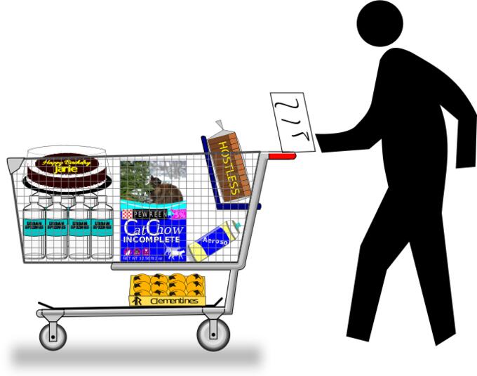 Pedestrian shopping