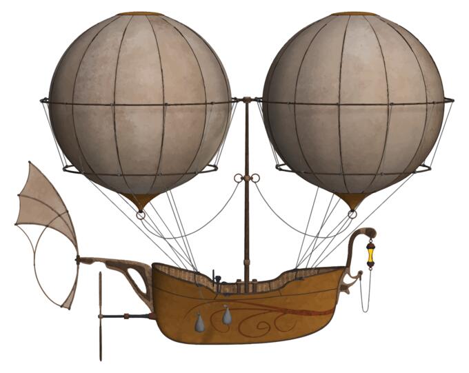 Vintage air ship