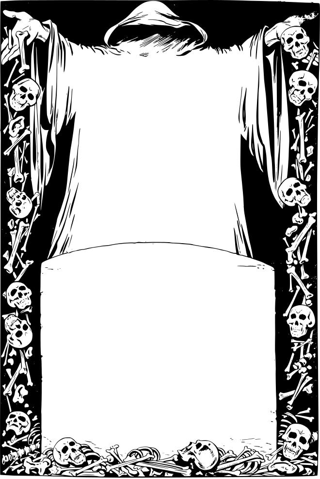 Grim reaper border